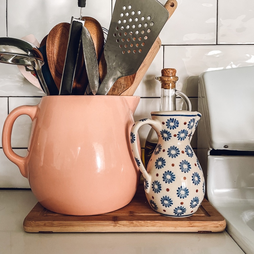 Blue and Cream Vase